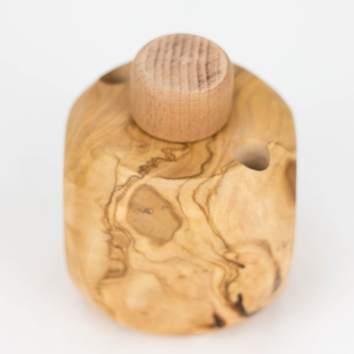 VOW | Olive Wood Big Apple Dugout/Smoker's Gift