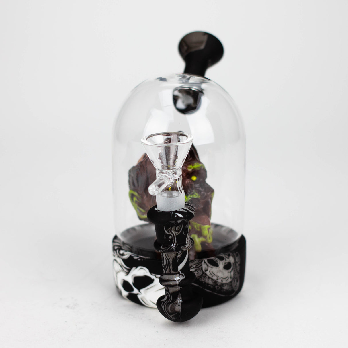 6'' Waterwheel water pipe-Clown [H194D]