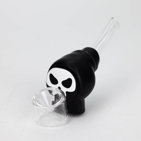 4" Skull Cap hand pipe-Assorted [H283]