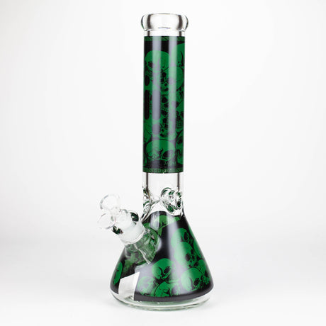 Infyniti | 14" Skull beaker 7 mm glass bong