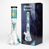 Infyniti | Untamed 14" 7 mm classic beaker water bong - Koi Fish [GP2021]