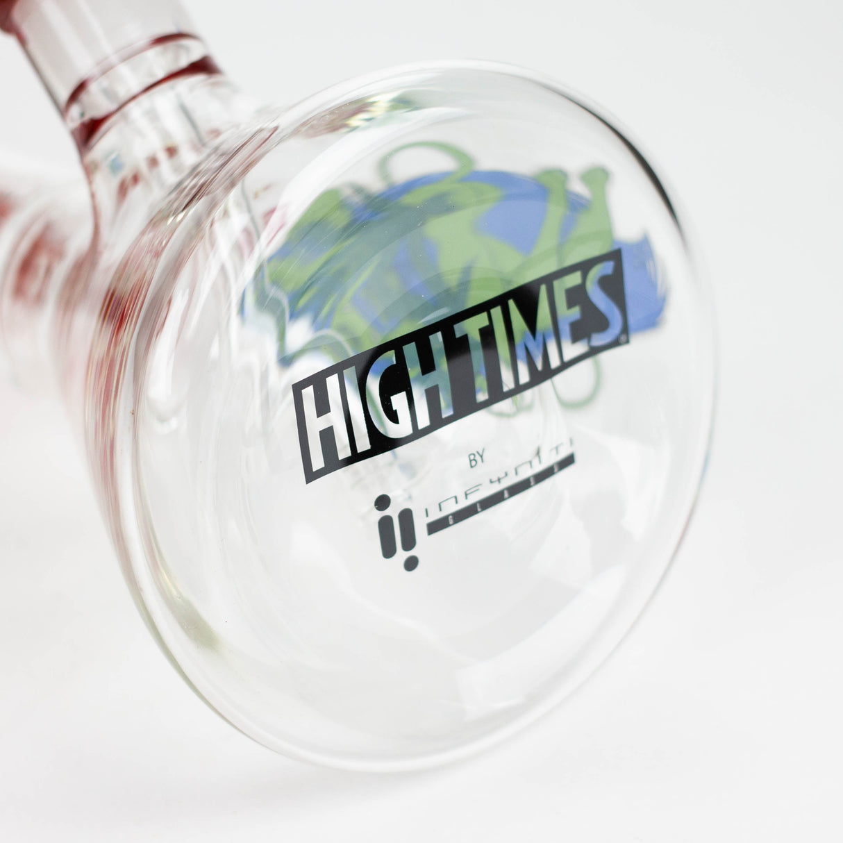 Infyniti | High Times 16" 7 mm classic beaker water bong with tree arm percolator [HIT1020GP]