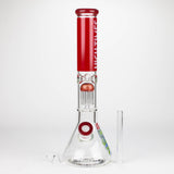 Infyniti | High Times 16" 7 mm classic beaker water bong with tree arm percolator [HIT1020GP]