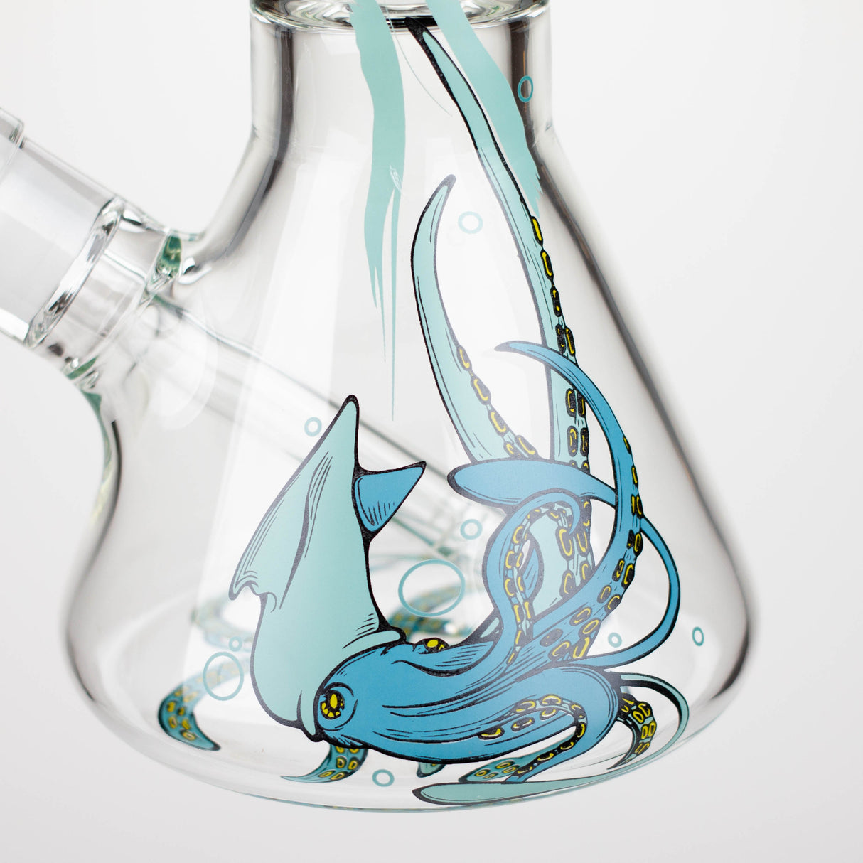 Infyniti | Untamed 14" 7 mm classic beaker water bong - Octopus [GP2014]