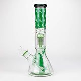 Infyniti | Untamed 14" 7 mm classic beaker water bong - Green Frog [GP2015]