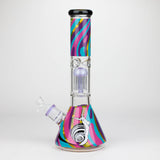 Infyniti | Untamed 14" 7 mm classic beaker water bong - Snail [GP2017]