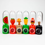 4.3" Character glass hand pipe display of 12-Assorted [H318]