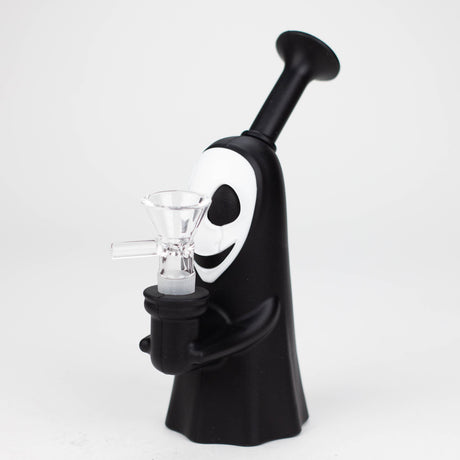 6.5" Ghost Face Water Pipe [YS-609] Resin · Silicone · Plastic Bong JJ Distribution