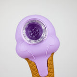 3.5" Skull ice cream hand pipe-Assorted [H299]