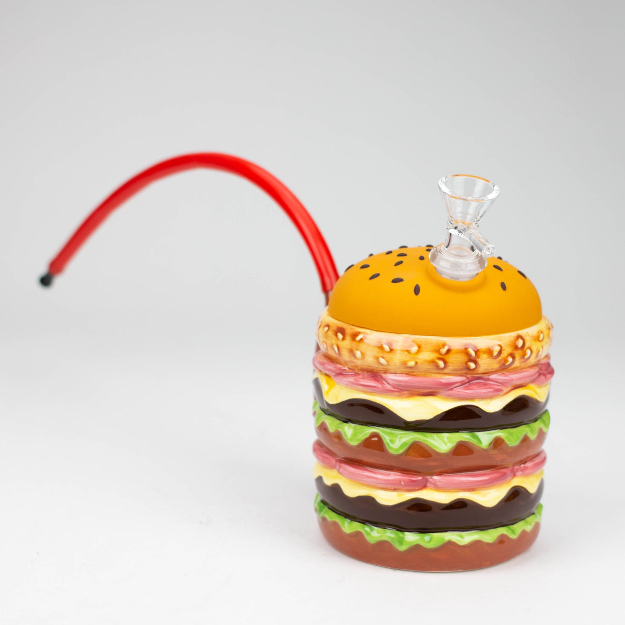 Cermic Hamburger Mug Water Pipe [H319]