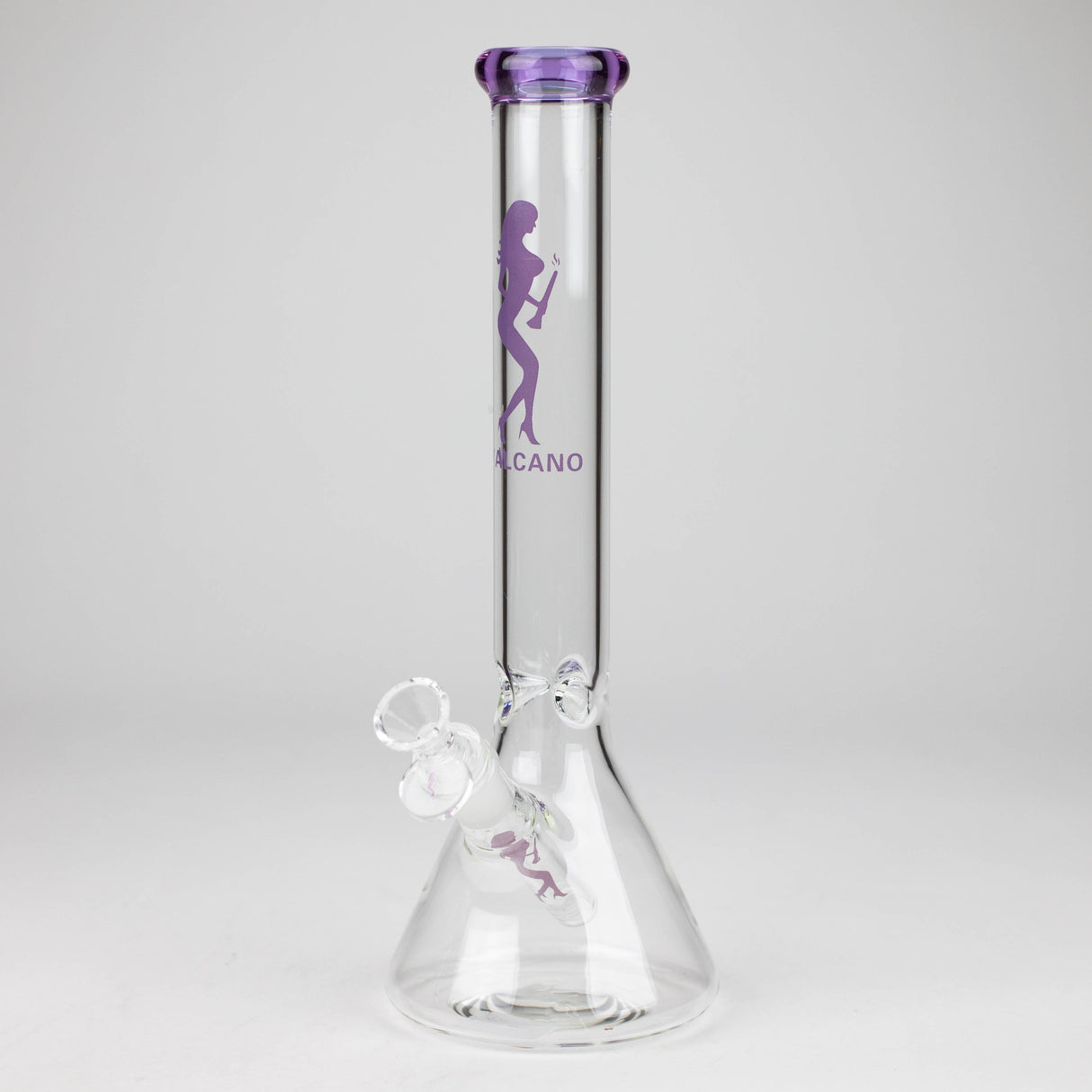 VALCANO | 12" beaker glass water bong [GB16710]