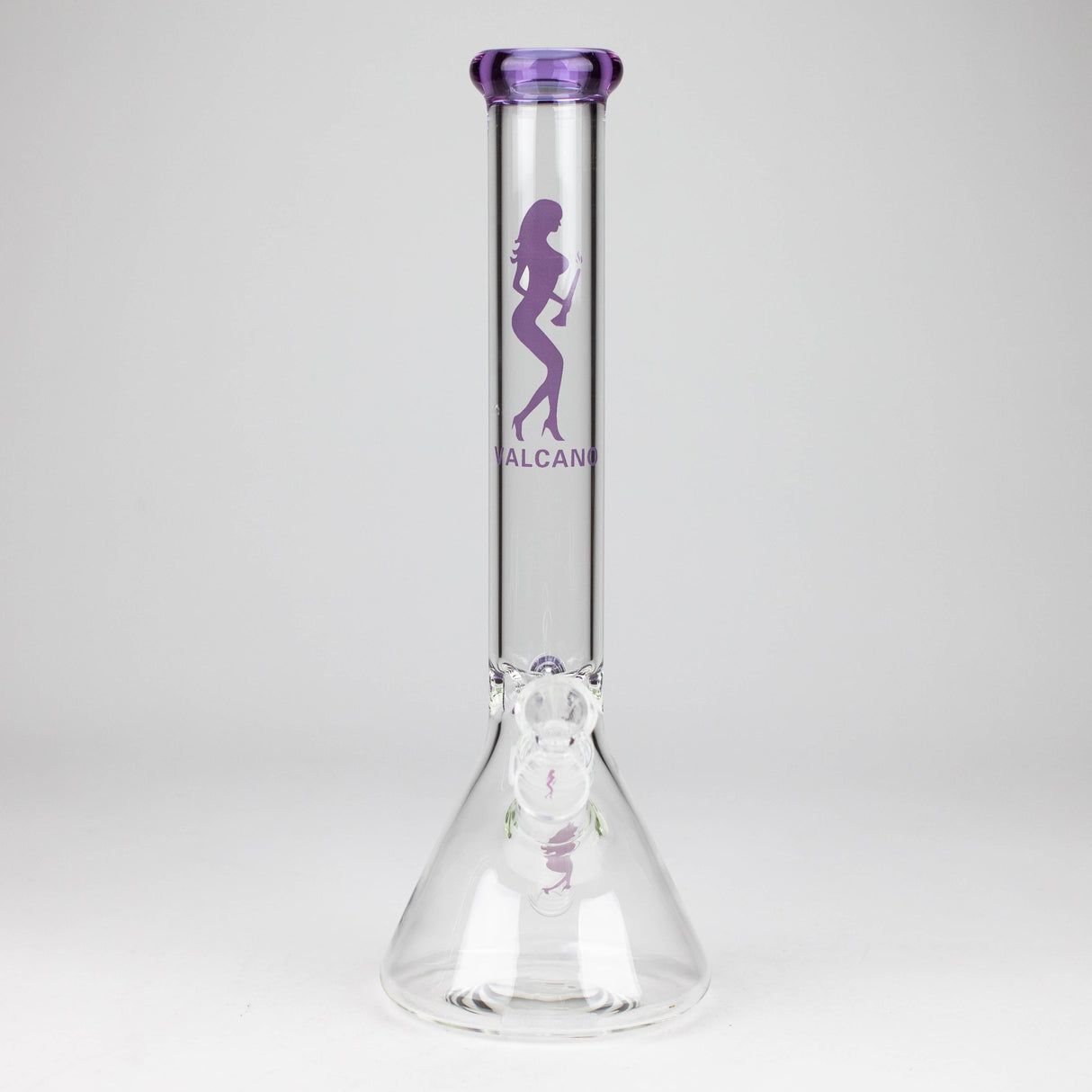 VALCANO | 12" beaker glass water bong [GB16710]