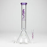 VALCANO | 12" beaker glass water bong [GB16710]