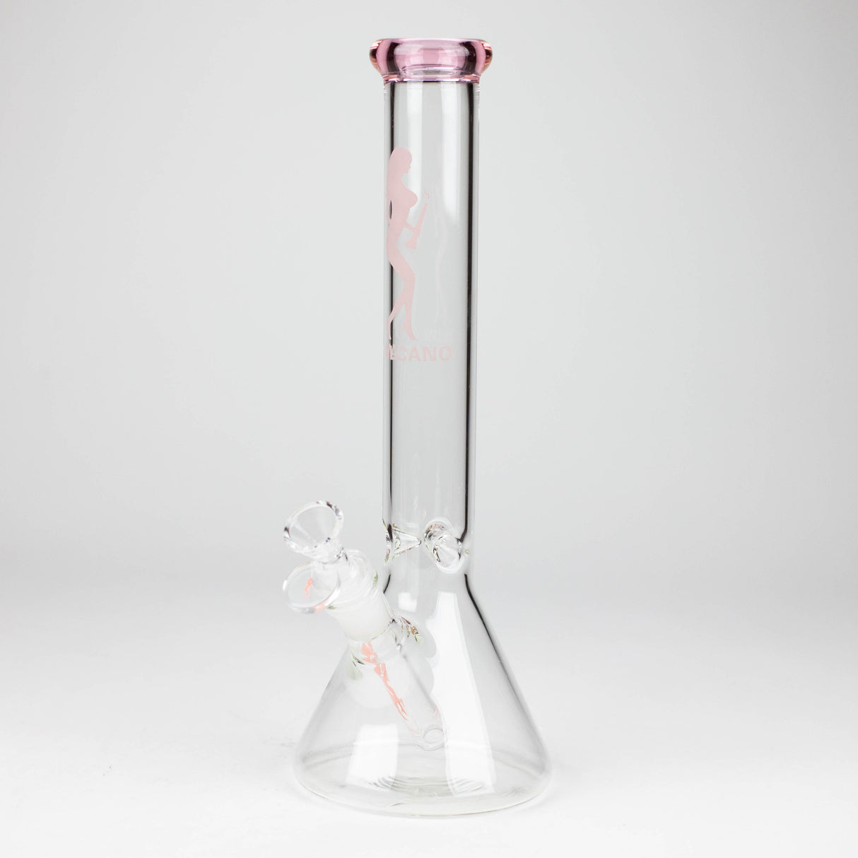 VALCANO | 12" beaker glass water bong [GB16710]