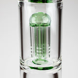 GENIE | 24" 9mm Triple Percolator Beaker Glass Bong [GB1907] Glass Bong ONE