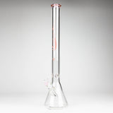 GENIE | 22" 9 mm Beaker Glass Bong [GE1003] Glass Bong ONE Pink