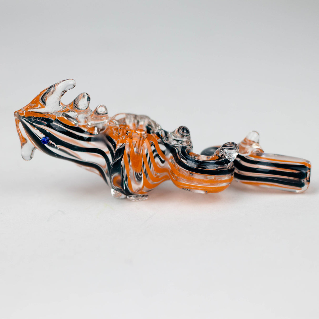 4.5" Dragon glass hand pipe Pack of 2