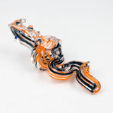 4.5" Dragon glass hand pipe Pack of 2