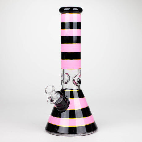 12.5" Soft glass 7mm beaker water bong [M12006A]