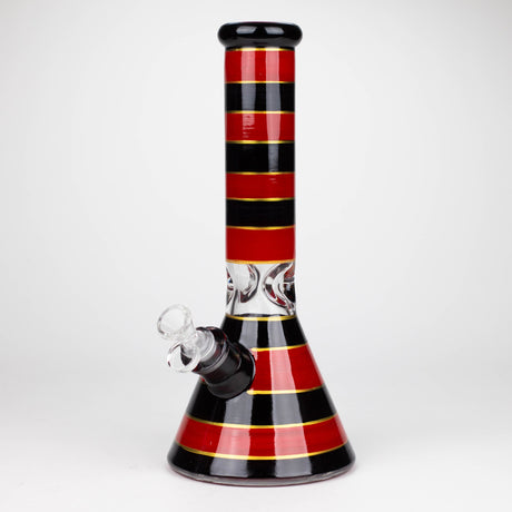 12.5" Soft glass 7mm beaker water bong [M12006A]