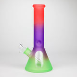 12.5" Soft glass 7mm beaker water bong [M12004]