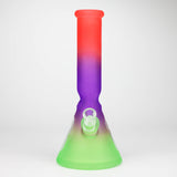 12.5" Soft glass 7mm beaker water bong [M12004]