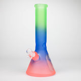 12.5" Soft glass 7mm beaker water bong [M12004]