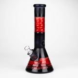 12.5" Soft glass 7mm beaker water bong [M12007B]