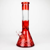 12.5" Soft glass 7mm beaker water bong [M12007A]