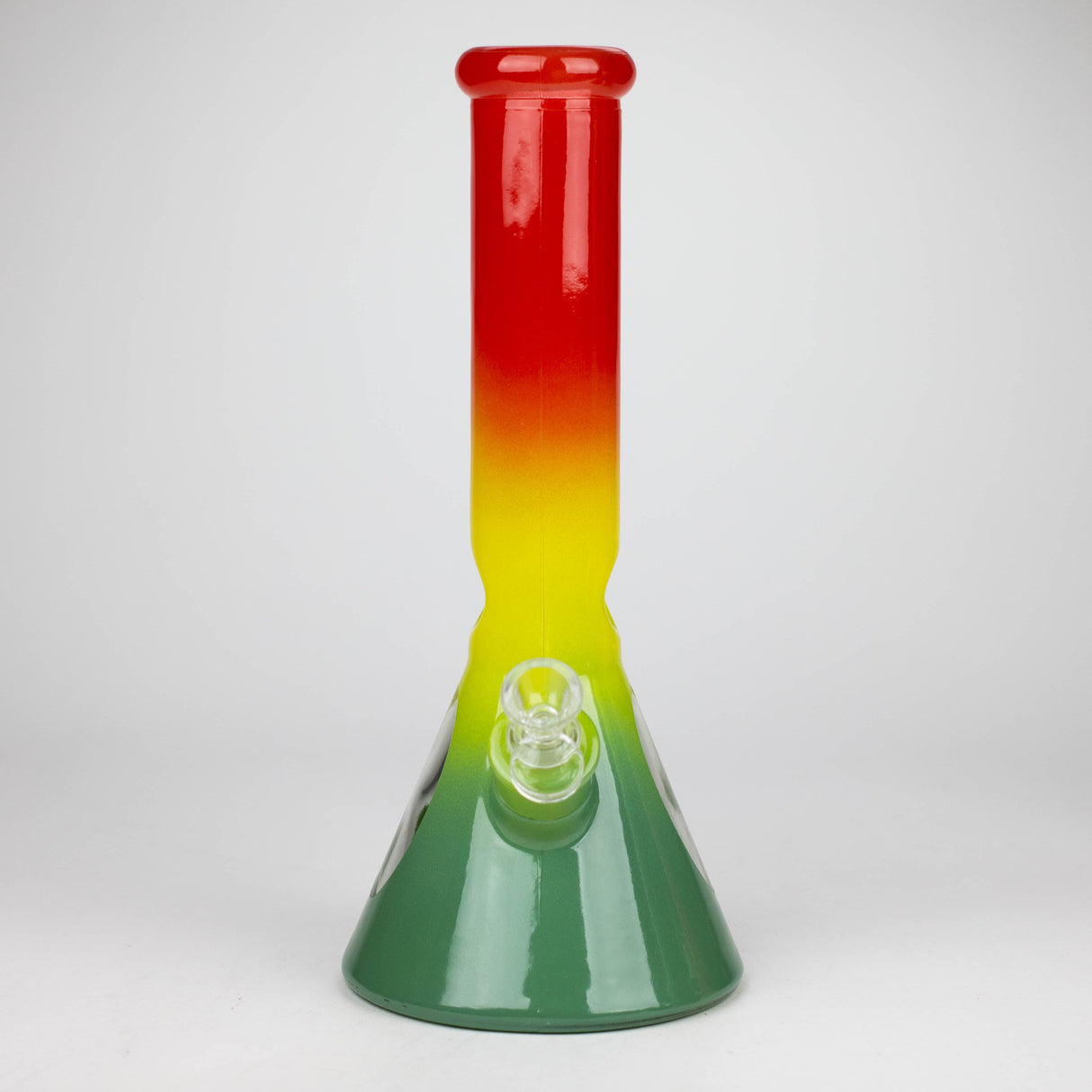 12.5" Soft glass 7mm beaker water bong [M12005]