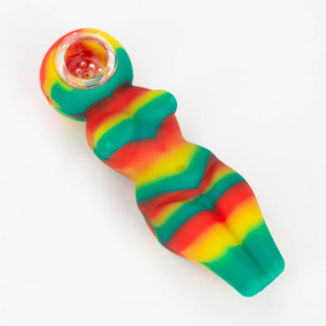 4" Sexy Silicone hand pipe