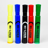 5.2" Discreet Hi Liter Marker Shape Aluminum Smoking Pipe Pack of 10 [RT-16] Metal Pipe Canadian Distributor