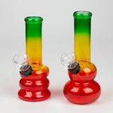 5" Rasta glass water bong [GP1864]