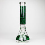 Infyniti | 14" Skull beaker 7 mm glass bong [ GP1736 ]