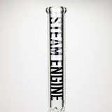 Steam Engine™ | 18 Inch 9mm glass bong with stickers by golden crown