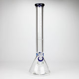 Golden Crown™ | 18 Inch 9mm Engraved Bong US Glass