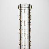 Golden Crown™ | 14Inch 9mm GC bong with 24K Gold Emblem