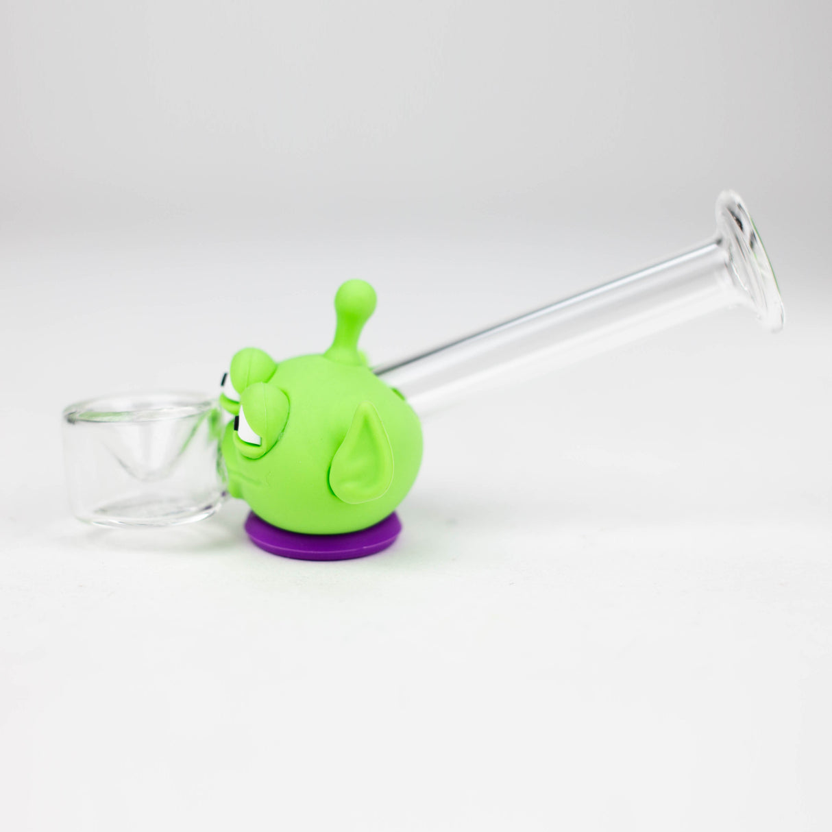 4" Alien Glass hand pipe-Assorted [H361]