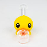 4" Duck Glass hand pipe-Assorted [H360]