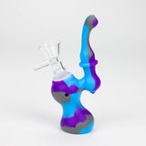 5.5" Silicone Mini Bubbler-Assorte [157B]