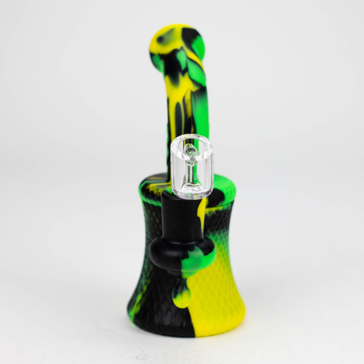 6" Detachable silicone Mini Rig-Assorted [130B]