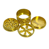 Fortune | 4 Parts 66mm x 66mm Grinder - Display of 6 Display Pack Super Supplys Inc