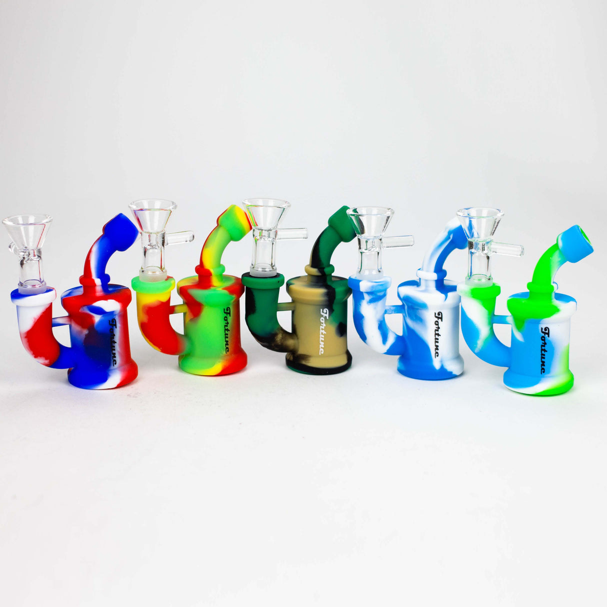 Fortune | Mini Silicone Pipe-Assorted [SP1102]