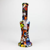 Fortune | 8.5" Hydrographic Silicone Bong-Assorted [SP1031P]