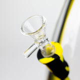 Fortune | 9" Silicone and Glass Bong-Assorted [SP1024]