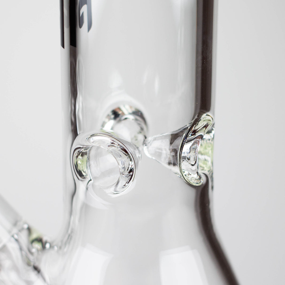 Fortune | 12" 5mm Beaker Glass Bong [125005]