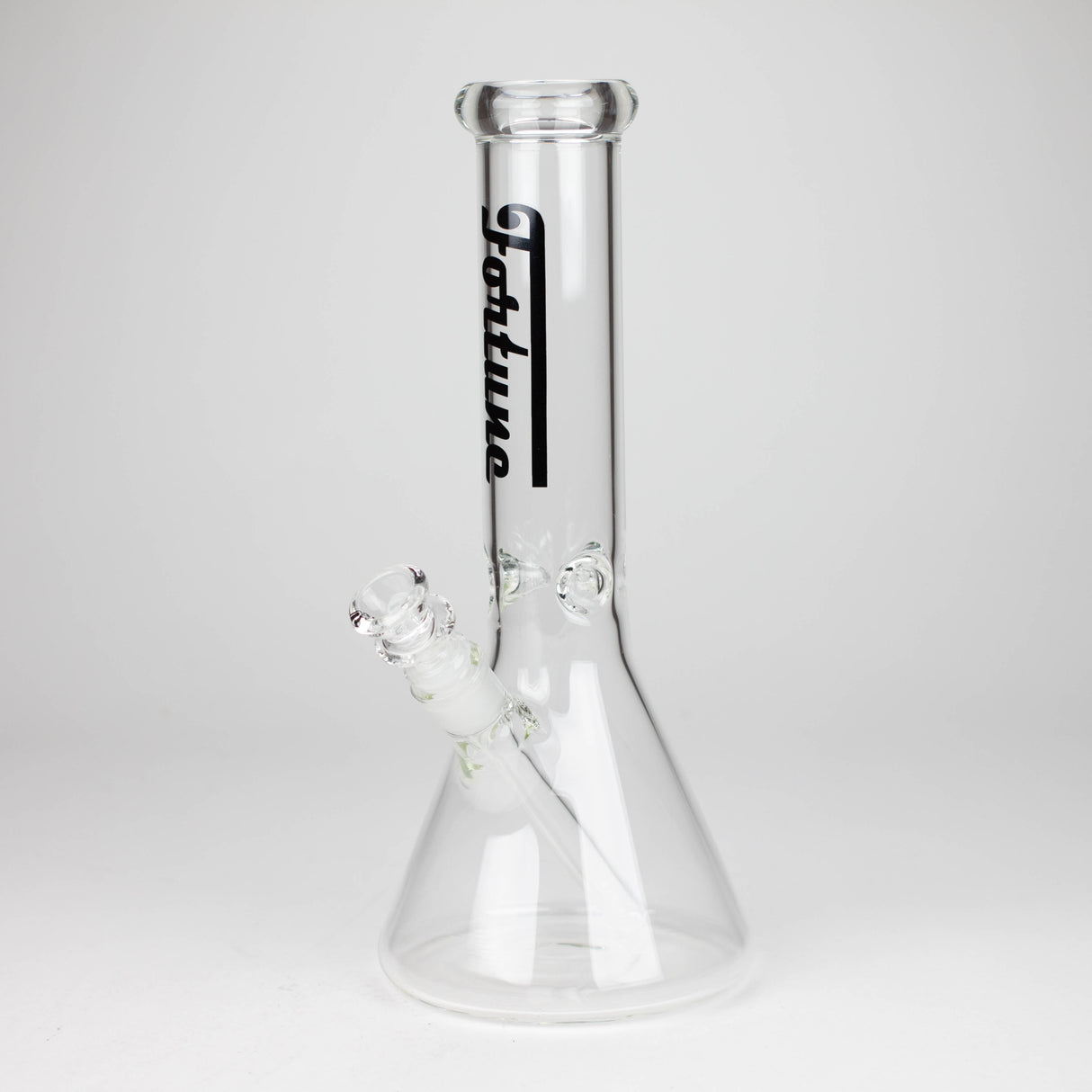 Fortune | 12" 5mm Beaker Glass Bong [125005]