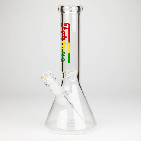 Fortune | 12" 5mm Beaker Glass Bong [125005]