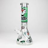 Fortune | 12" 9mm Snake Glow in the dark Beaker Bong [GT125009]