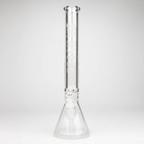 Castle Glassworks | 18" Etched Logo Beaker Bong [CE-101]